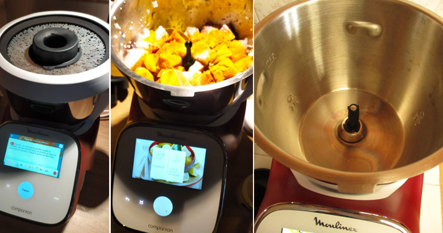 robot de cocina Moulinex I-Companion Touch XL HF9345 bol acero inoxidable